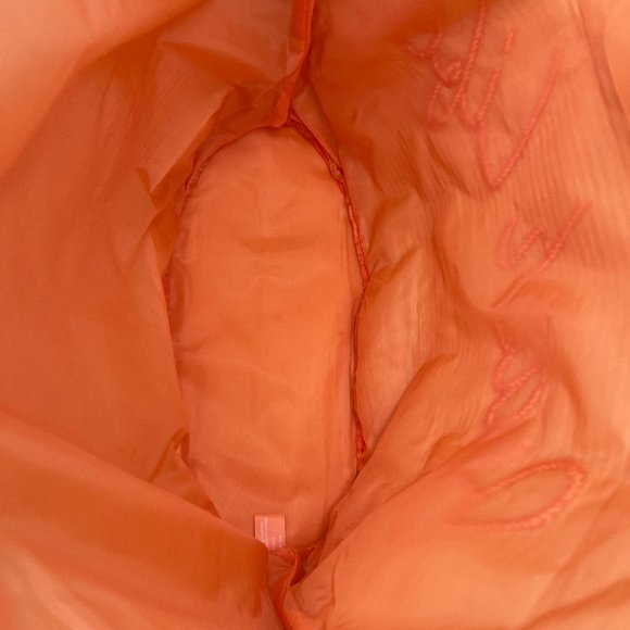 Victoria’s Secret Rafia Embroidery Beach Life Bag Tote Handbag White Peach - Picture 7 of 10